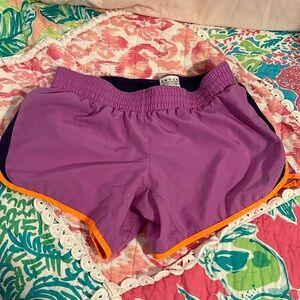 Purple Nike Kids XL dri fit athletic shorts